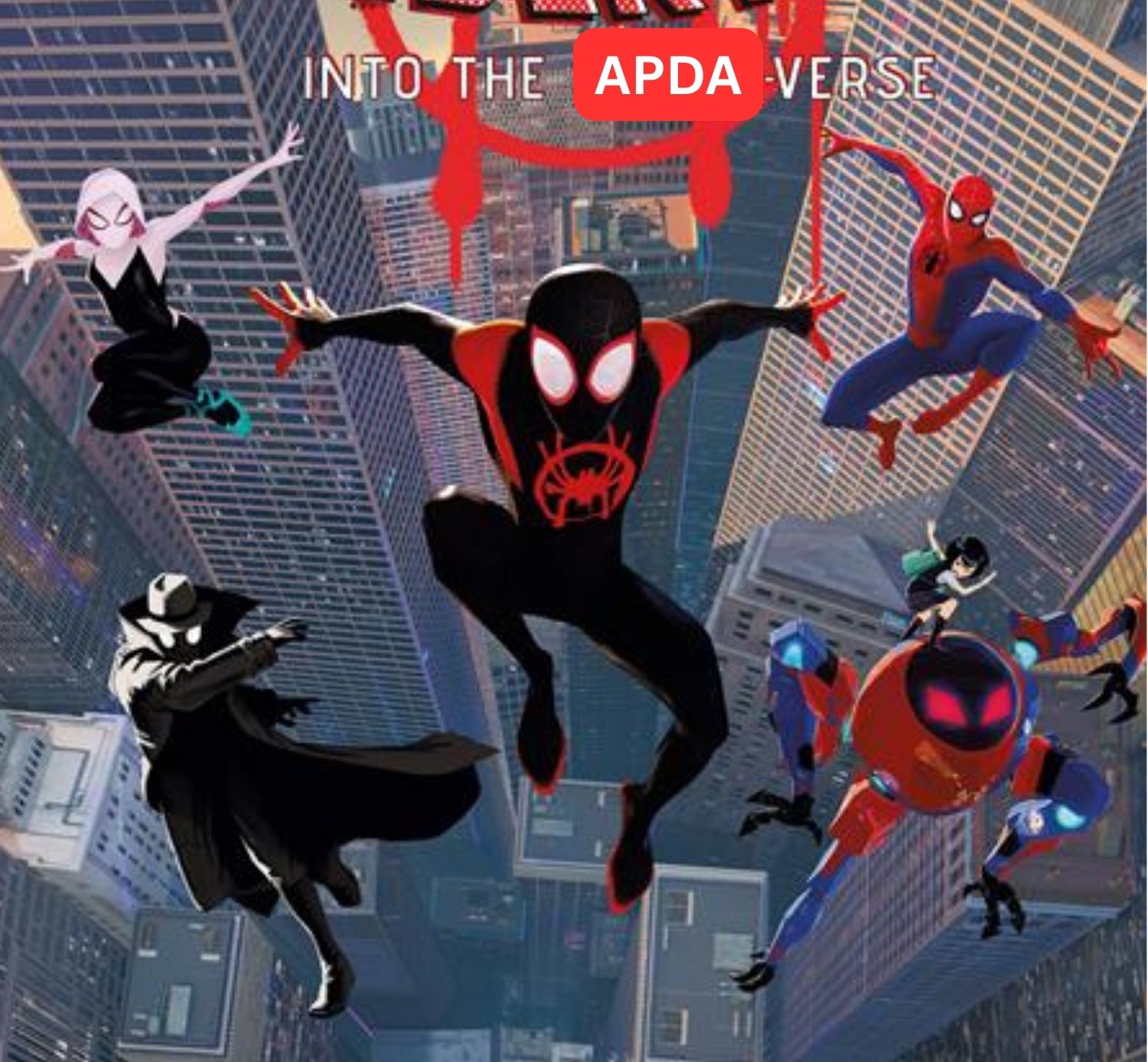 Bates: Into the APDA-Verse logo
